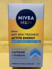 NIVEA MEN ACTIVE ENERGY MOISTURISING FACE GEL 50ml
