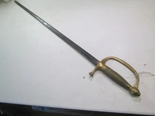 US CIVIL WAR MUSICIANS SWORD NO SCABBARD MARKED AMES DATED 1864J #A7