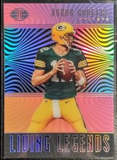 2018 Panini Illusions Living Legends Aaron Rodgers #LL-AR Green Bay Packers