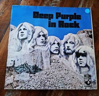 DEEP PURPLE  In Rock  Vinyl LP Schallplatte Original Deutsche Ausgabe aus 1976
