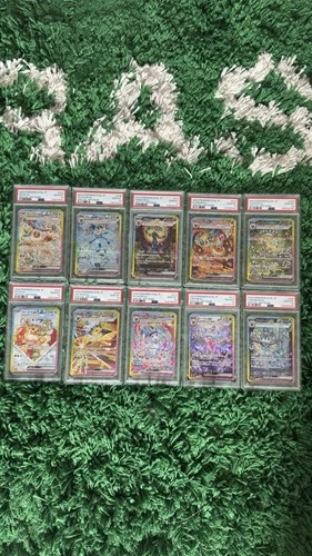 Pokémon PSA 10 Set SAR Eeveelutions Terastal Festival Japanese COMPLETE SET