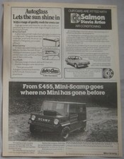 1980 Mini-Scamp Original advert No.1
