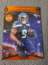 2024 Panini Certified Football Kenneth Walker III- ORANGE CERTIFIED STARS /149