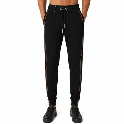 PHILIPP PLEIN MY POWER Jogging Hose Schwarz Orange