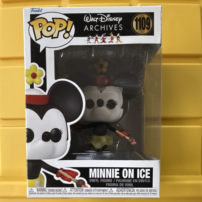 Funko Pop! Disney Walt Disney Archives Minnie on Ice #1109 Vinyl Figure In Box
