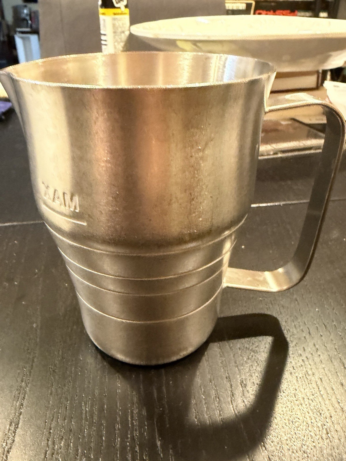 Woodmax NSF 18/8 Stainless Steel WK015 Ky Facility #2 5-1/2” Pitcher