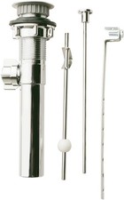 PLUMB PAK PP820-70 Plastic Chrome 1-1/4-in Drain System Lavatory Pop-Up Assembly