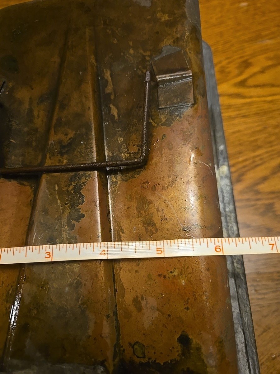 Antique Vintage Fuel Tank Copper Automotive Marine Farm Equipment