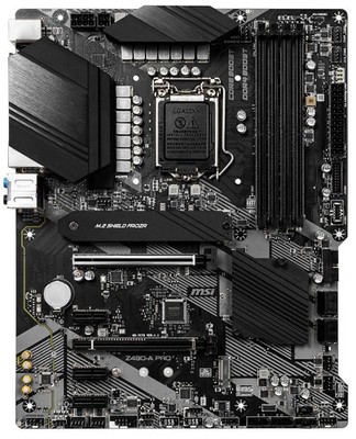 ATX MSI Z490-A PRO motherboard _DAMAGED