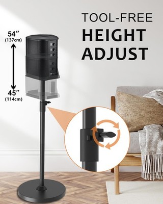 Adjustable Speaker Stand for Bose S1 Pro/S1 Pro Plus 45-54 20LBS