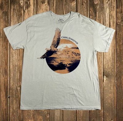 CHRIS STAPLETON BEIGE GRAPHIC T-SHIRT