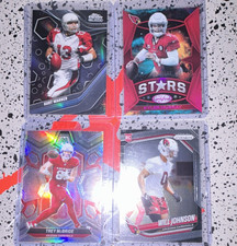 Arizona Cardinals 4 Card Lot