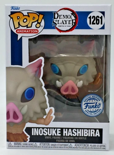 Funko Pop! Demon Slayer Inosuke Hashibira #1261 Funko SE W/Protector