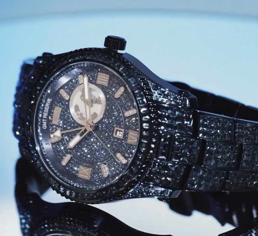 Bust Down RESERVE JET SETTER GMT 46mm - Midnight … - image 1