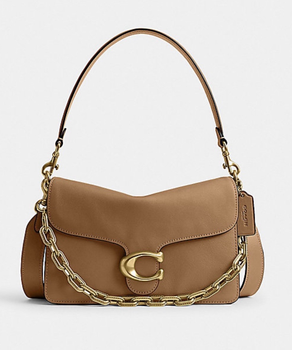 Coach Official Chain Tabby Shoulder Bag CY919 B4T7J Brass/Honey