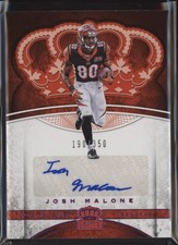 2017 Josh Malone Crown Royale Pink Auto RC 190/350 #55 (J93) $6 MAX SHIP