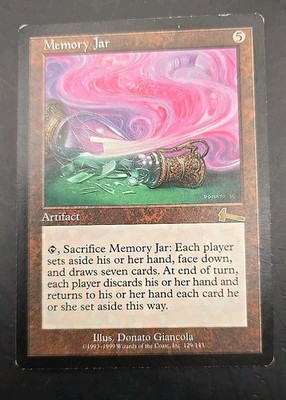 Memory Jar Urza's Legacy MTG Regular Moderately Played | eBay