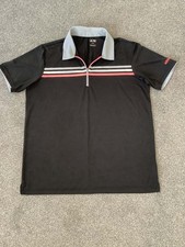 Adidas Vintage Coloured Stripes Men's AdidasGolf Shirt Size XL