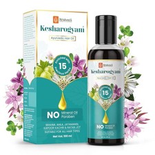 Krishna's Kesharogyam Ayurvedic Hair Oil 100 ml Strong Hair 15 Ayurvedic Herbs