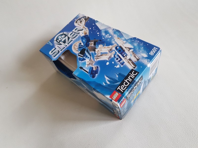NOS Lego Technic Slizer 8501 Ski Bionicle Original Box 8501-1 Energy