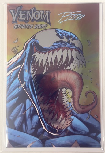  Venom Separation Anxiety #1 Foil Signed by Ron Lim w/ COA