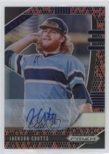 2020 Panini Prizm Draft Picks Snakeskin 2/15 Jackson Coutts #PDP156 Auto 12ui