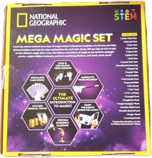 National Geographic Mega Magic Set New Open Box Sealed Packages STEM BlueMarble