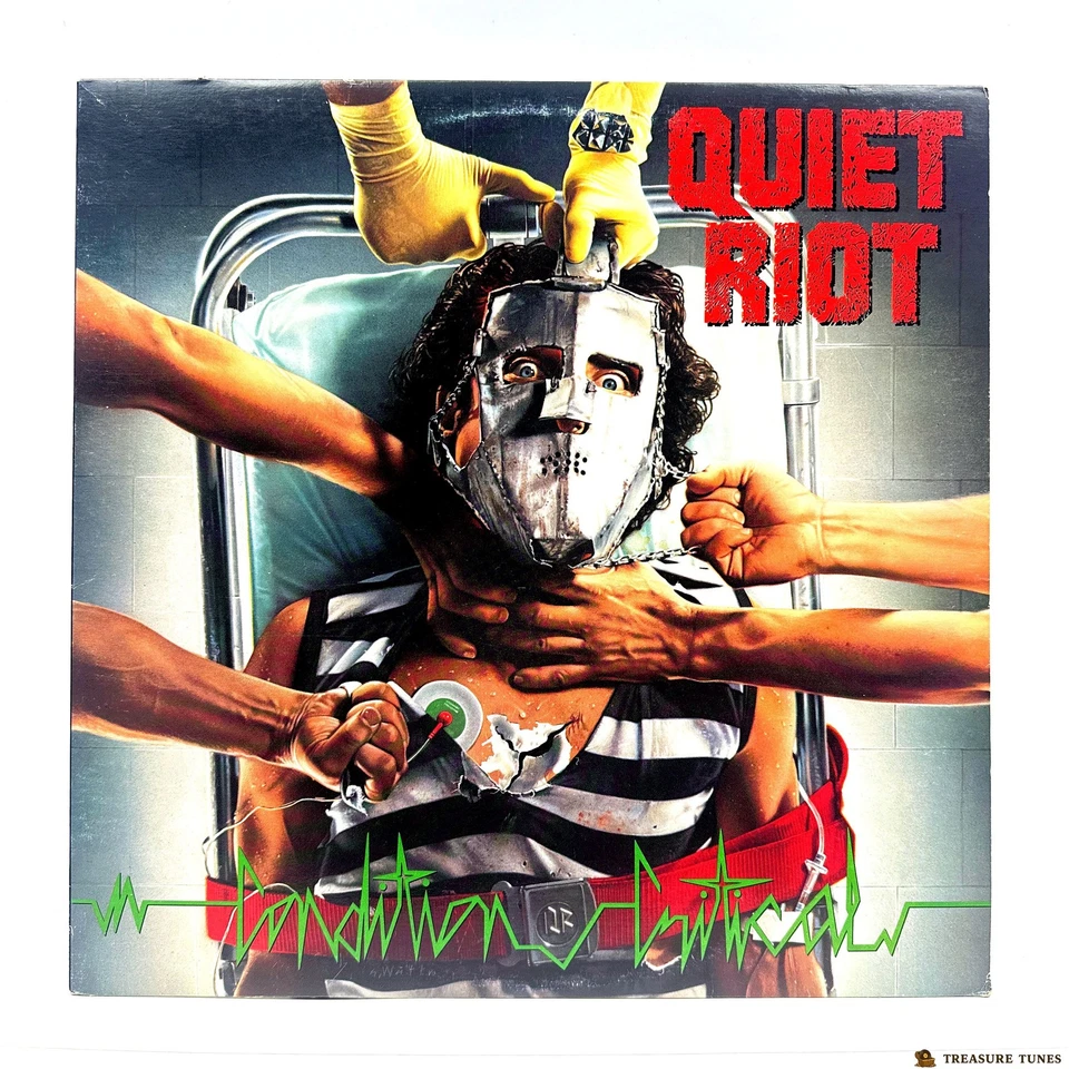 Quiet Riot – Condition Critical Vinyl (LP, Album) QZ 39516 - Image 2 of 4