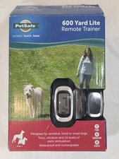 PetSafe PDT00-16027 600 Yard Lite Trainer Waterproof Rechargeable Collar Tested