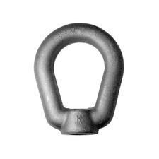 KEN FORGING EN-9 Eye Nut,BkOx,Stl,7/8"-9,4in,1PK 3ZGL9