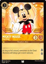 Mickey Mouse True Friend 12/204 The First Chapter Disney Lorcana 009810