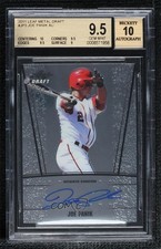 2011 Leaf Metal Draft Joe Panik #AU-JP3 BGS 9.5 GEM MINT Auto 0s3