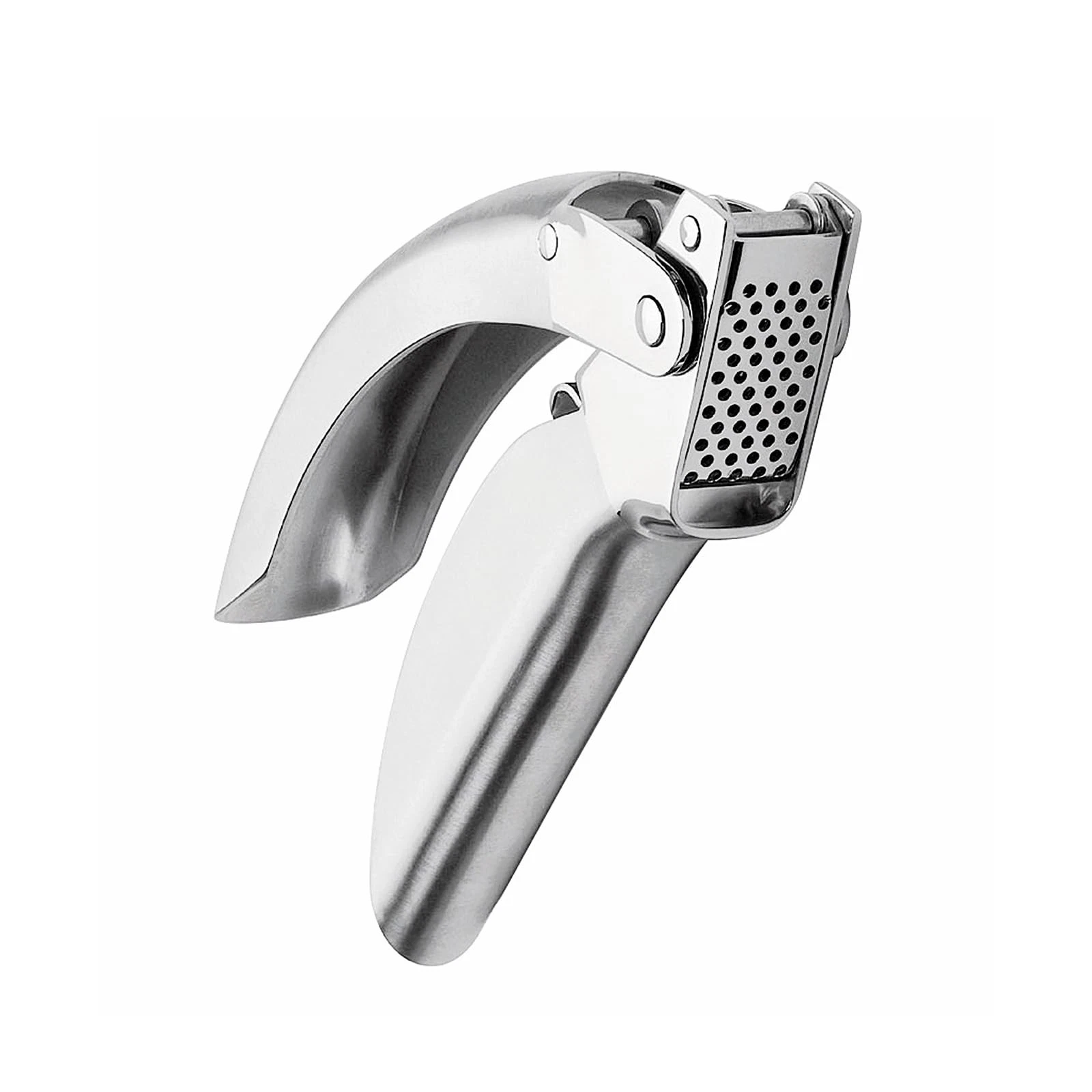 Kuhn Rikon Epicurean Garlic Press, Stainless Steel, 6.5 x 1 x 1.5 inches, Si...