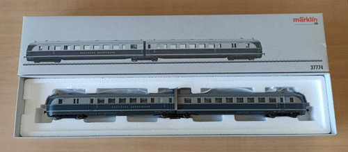 Märklin 37774:  Dieseltriebzug SVT 04 der DB, mfx Sound, Soft Drive,  OVP (LS) | Zustand: Gebraucht