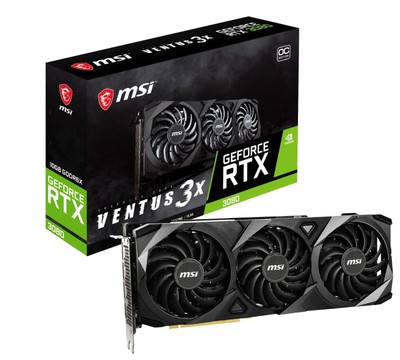 MSI GeForce RTX 3080 Ventus 3X 10G OC 10GB GDDR6X Graphics Card...