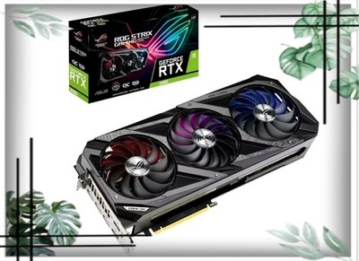  ️   Nvidia Asus Rog Strix GeForce RTX 3080 V2 10GB OC LHR Grafikkarte 