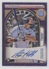 2021 Topps Gypsy Queen Indigo 33/150 Alex Kirilloff #GQA-AKI Auto 03mf