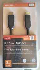 Staples 3 Ft High Speed 3D HDMI Cable 21193