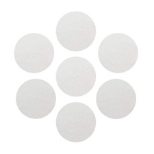 100 Pcs Adhesive White Felt Circles 1 Inch Pads DIY Sewing Handcraft Supply Set