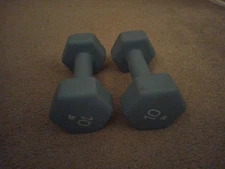 Neoprene Dumbbell Hand Weights 10lb Basics