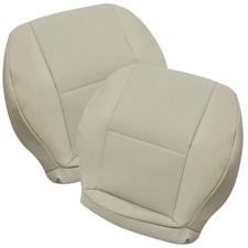 2x Sitzbezug Sitzfl&auml;che Vorne Tan f&uuml;r Mercedes C180 C200 C220 W204 S204 07-15