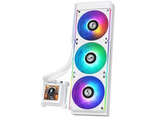 Lian Li HydroShift LCD 360R 360mm ARGB AIO CPU Liquid Cooler White