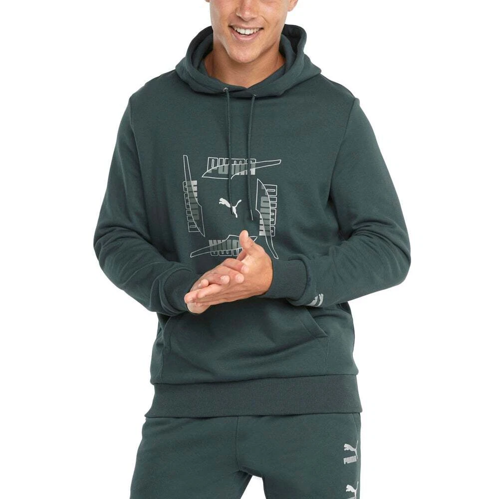 Puma green shoes clearance hoodie