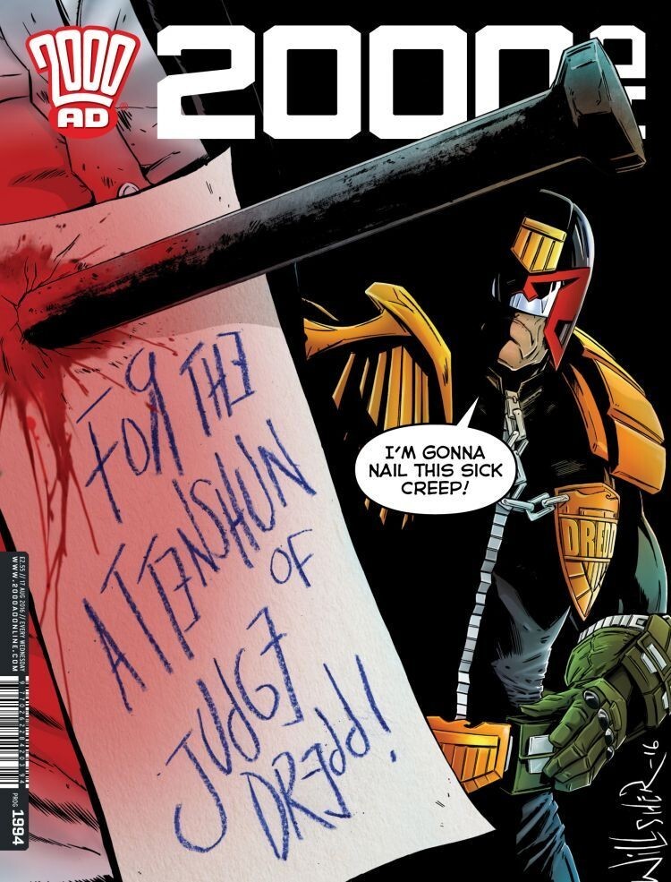 2000 AD Prog 1994: For The Attenshun Of Judge Dredd! (Paperback, 2016)