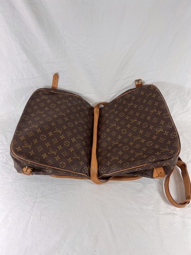 90's LOUIS VUITTON Saumur 35 Authentic Vintage Monogram Crossbody Messenger Bag - Picture 23 of 24