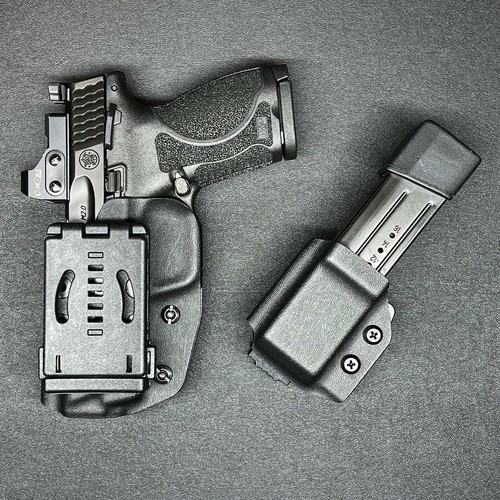 Black Scorpion Outdoor Gear Pro IDPA OWB Holster fits CZ P09 - Picture 5 of 9