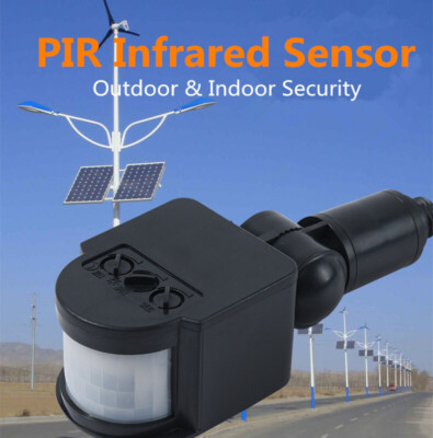 180° LED Outdoor Security PIR Infrared Sensor Motion Detector Switch Wall Light
