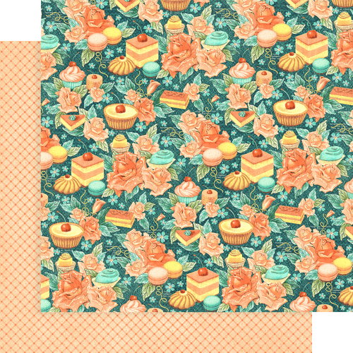 Graphic 45 CAFE PARISIAN 8x8 Paper Pack 24 Sheets *Deluxe Collector's Edition* - Bild 9 von 12