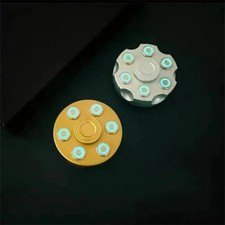 Revolver Clip Luminous Fidget Spinner EDC Metal Hand Spinner Adult Fidget Toys