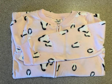 New Girls 6-14 Carter's One-Piece Fleece Footed Pajamas-Penguins